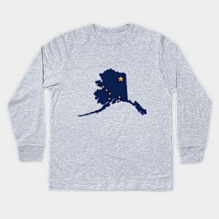 Alaska Stars Kids Long Sleeve T-Shirt